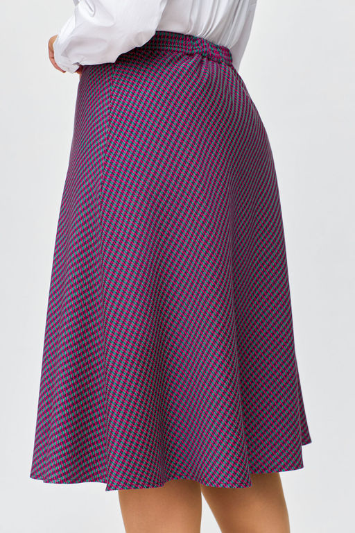 Блуза Swallow 803.2 черный+серебряный узор фото 80