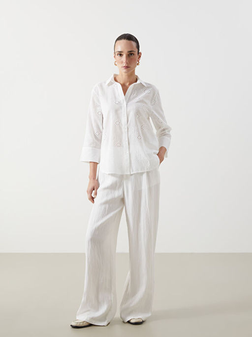 Nak??l? Poplin Kad?n G?mlek