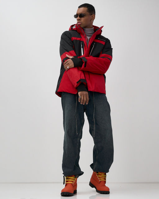 Горнолыжная куртка мужская зимняя красного цвета 7613Kr - Mtforce фото 14