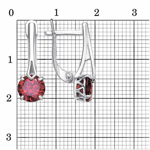 СЕРЬГИ 3389154Д18 - Красная пресня фото 2
