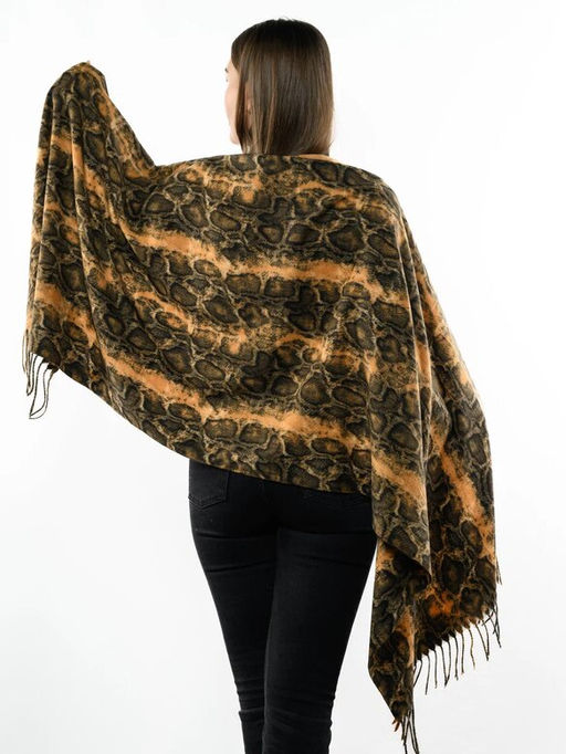 Яркий палантин с анималистичным принтом - Pretty mania фото 6