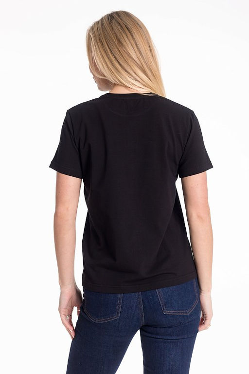 Футболка М325355Па черный - Елена фото 6