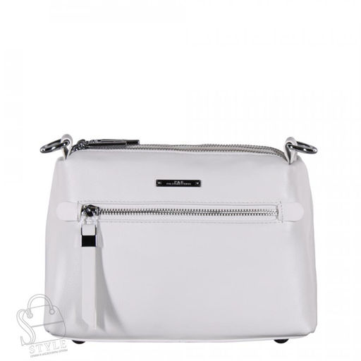 Сумка женская кожаная 0835CH white Polina&Eiterou в Новосибирске  фото 3