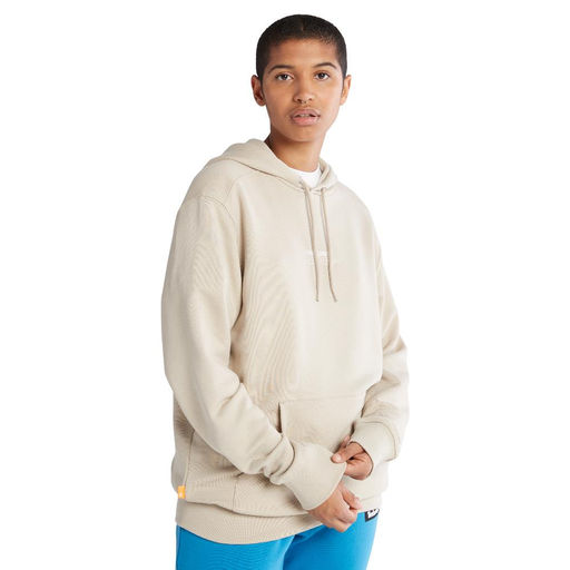 Толстовка Timberland Sweatshirt Refibra Hoodie Regular бежевая  фото 4