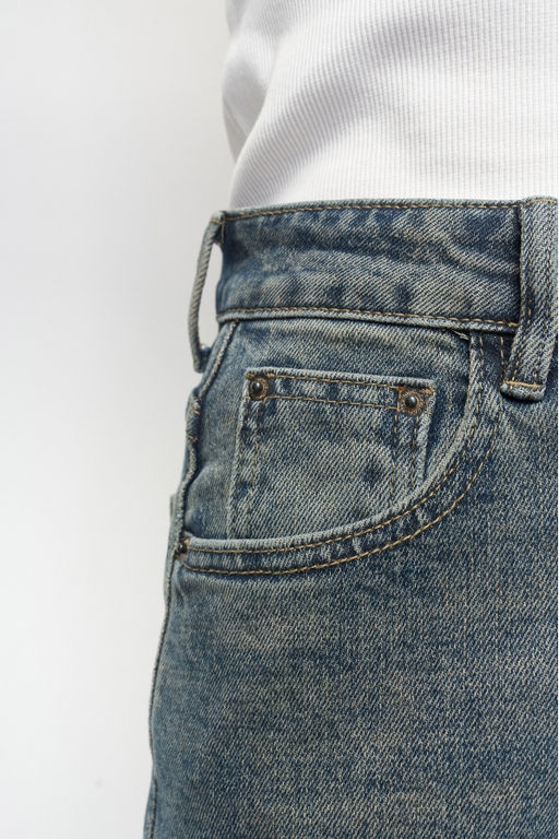 Джинсы BAGGY с потертостями - Erist store фото 8