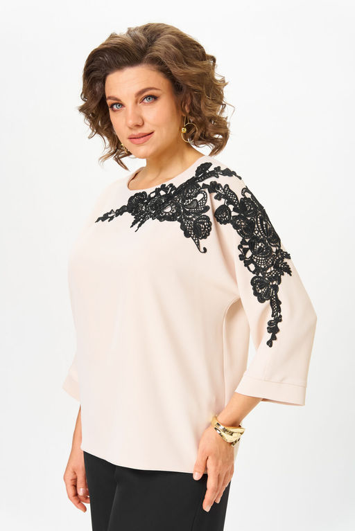 Костюм Rumoda 2278 бежевый, черный