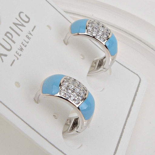 XUPING Серьги с замком кольцо арт. 18 1359 (id 281723) - Rada фото 2