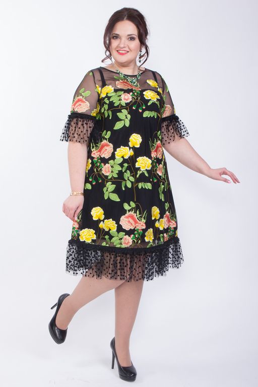 Платье П4-3703/9 - Wisell фото 3