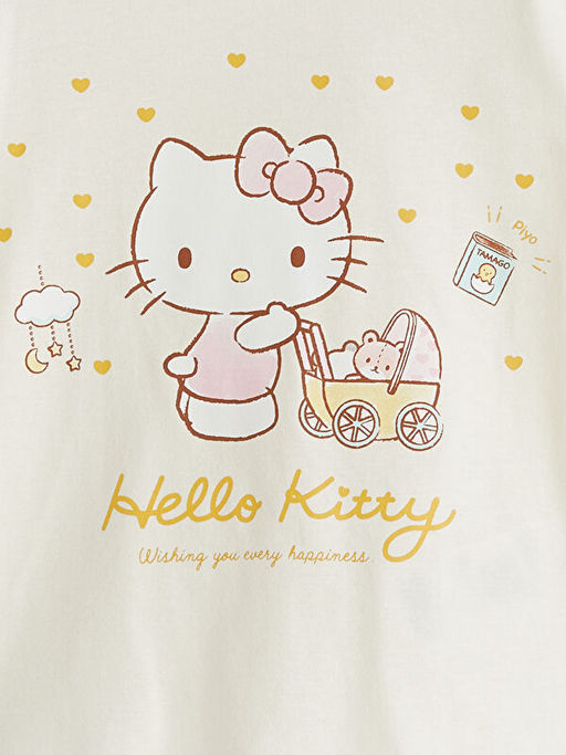 Hello Kitty Bask?l? K?z ?ocuk Pijama ?st