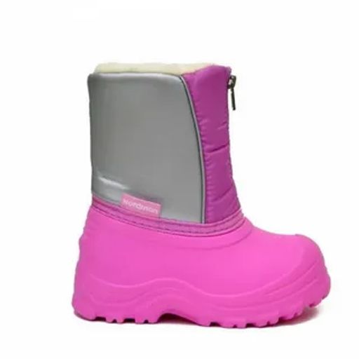 Сноубутсы Nordman Joy из ЭВА на липучке серые с серой подошвой  фото 59