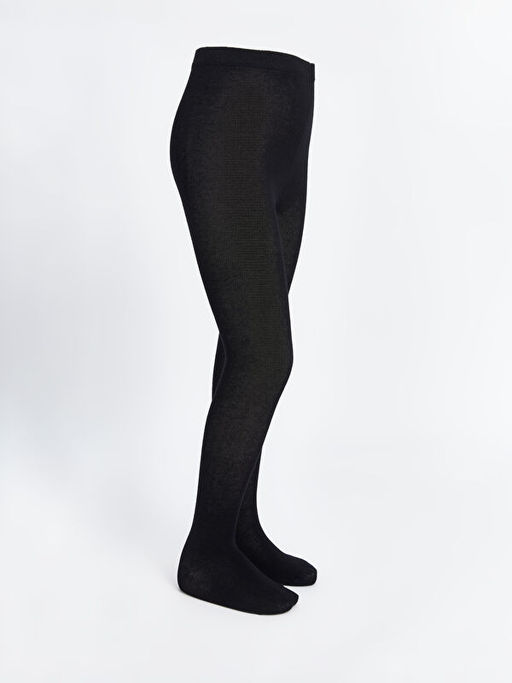 Basic K?z ?ocuk K?lotlu ?orap 2li