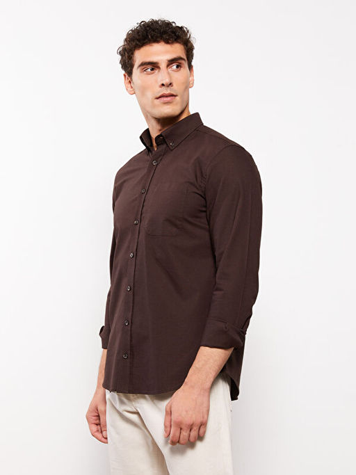 Regular Fit Uzun Kollu Oxford Erkek G?mlek