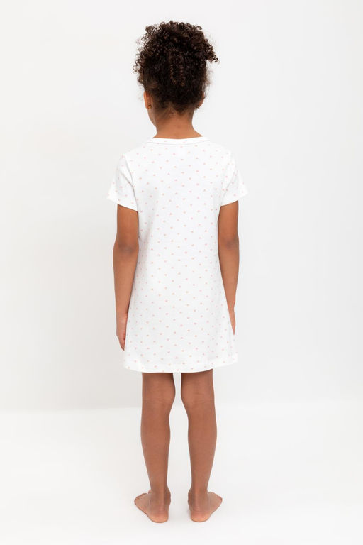 К 1156/сердечки на сахаре сорочка для дев