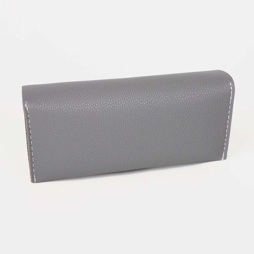 Футляр для очков на кнопке, салфетка, цвет серый - Simaland фото 2