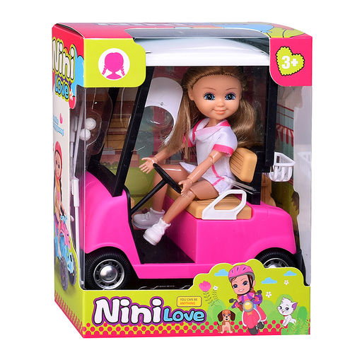 Кукла с аксессуарами "Гольфистка" в коробке