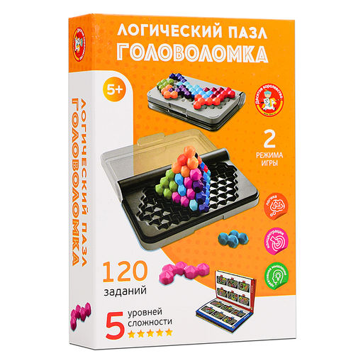 Игра головоломка "Логический пазл" 3D Учись играя