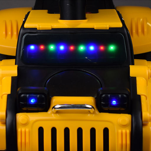 Электромобиль "Cross" на аккумуляторе, в коробке (желтый)