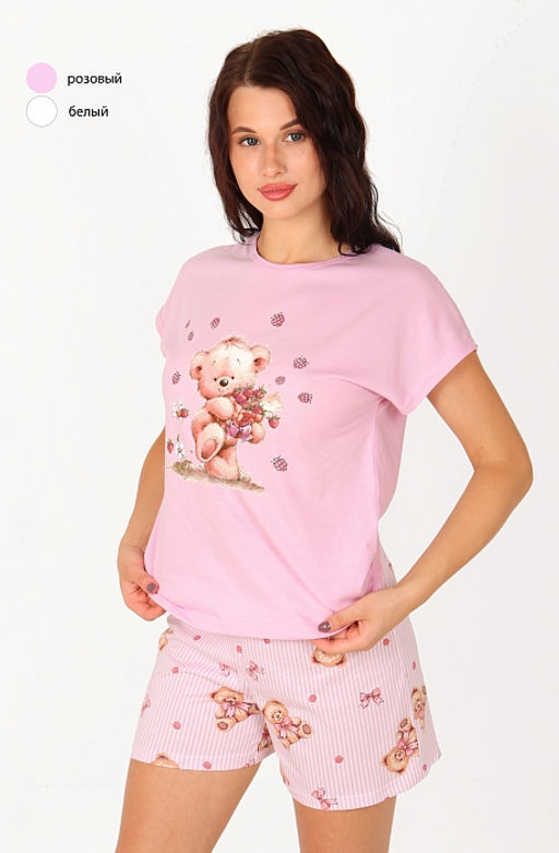 Пижама Мона П-248 (42-56) кулирка - Лотос фото 9