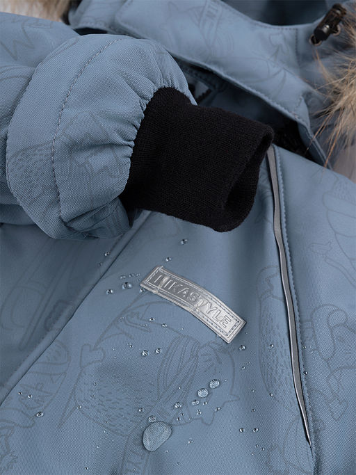 Комбинезон 8з0124 лаванда/серый - Nikastyle фото 22