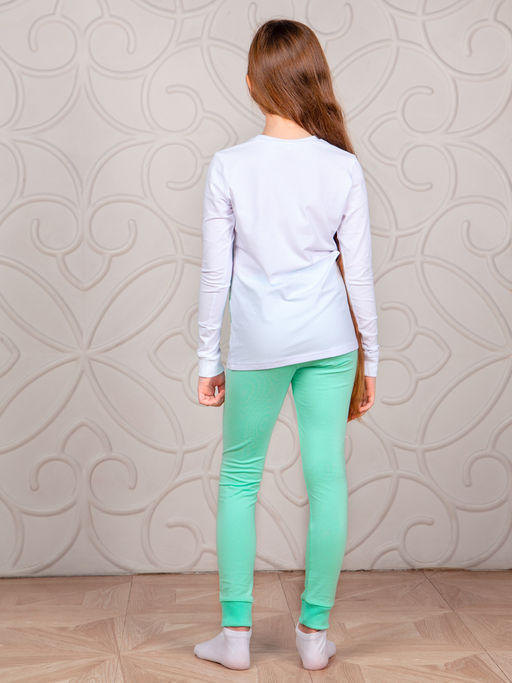 Пижама "Фея",изумрудный