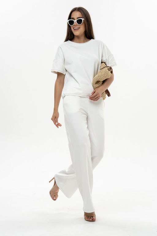 Брюки хлопок с лайкрой - Solo mio фото 4