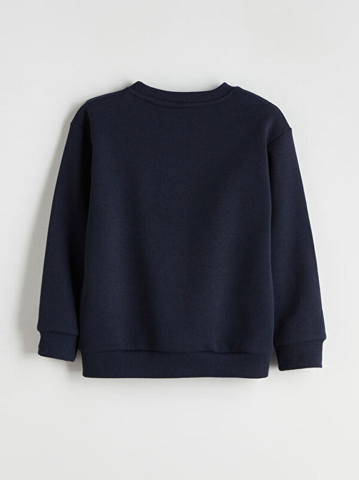 Bisiklet Yaka Erkek ?ocuk Sweatshirt