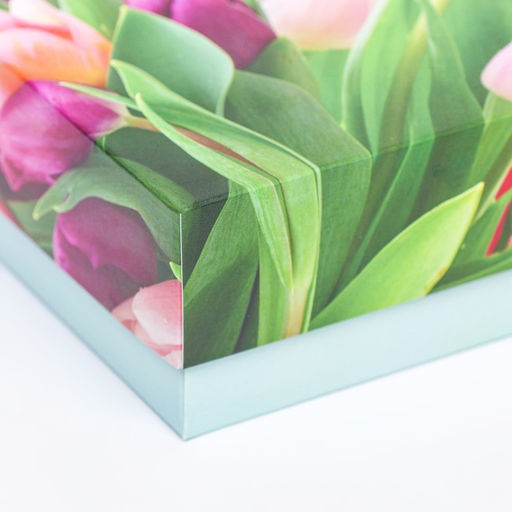 Подарочная коробка сборная Тюльпаны 16,5 х 12,5 х 5,2 см - UPAK LAND фото 4