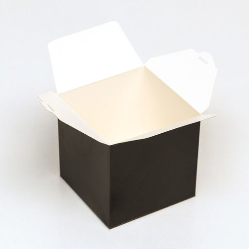 Цена за 10 шт. Коробка складная, квадратная, черная, 8 х 8 х 8 см, - UPAK LAND фото 3