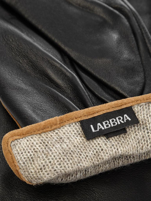 Перчатки жен п/ш LB-0209 black/d.violet - Labbra фото 9