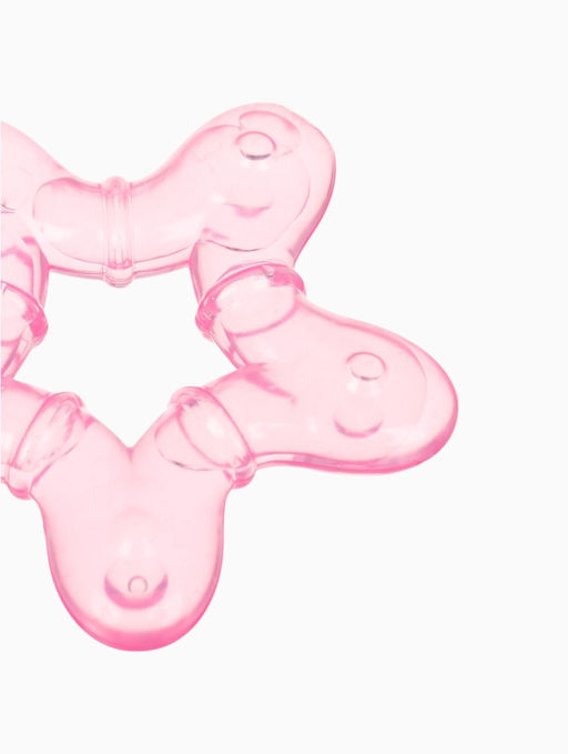 Прорезыватель для зубов охлаждающий «Звёздочка», с водой, розовый