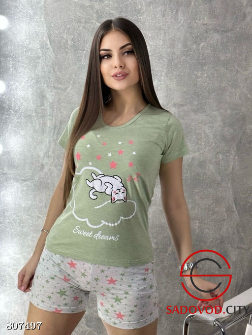 пижама женская с рисунком