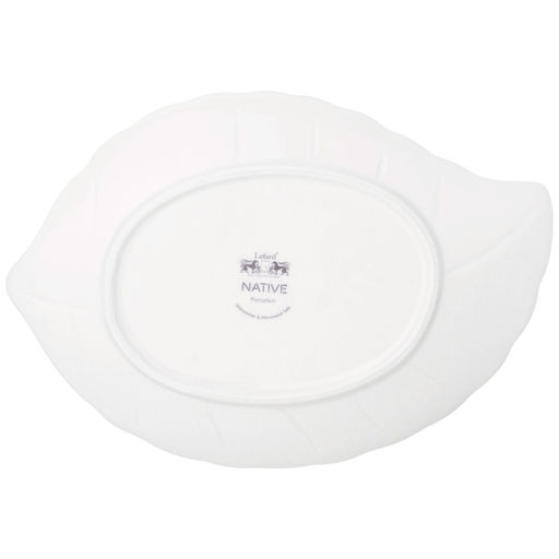 НАБОР ТАРЕЛОК ОБЕДЕННЫХ LEFARD NATIVE В ФОРМЕ ЛИСТА 2 ШТ. 27,7*20,5*2,5 СМ  фото 2
