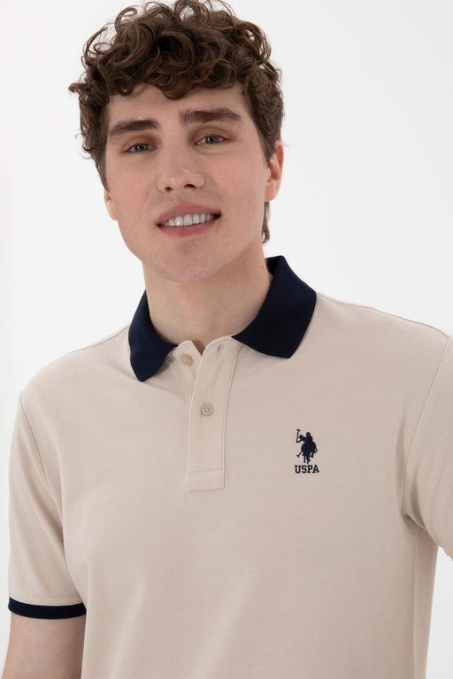 Erkek Regular Fit Polo Yaka Ta_ Basic Ti__rt Sepette S_rpriz _ndirim