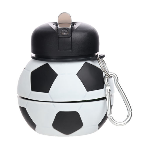 Бутылка для воды «Футбольный мяч», 550 мл, складная, 18×8.7 см