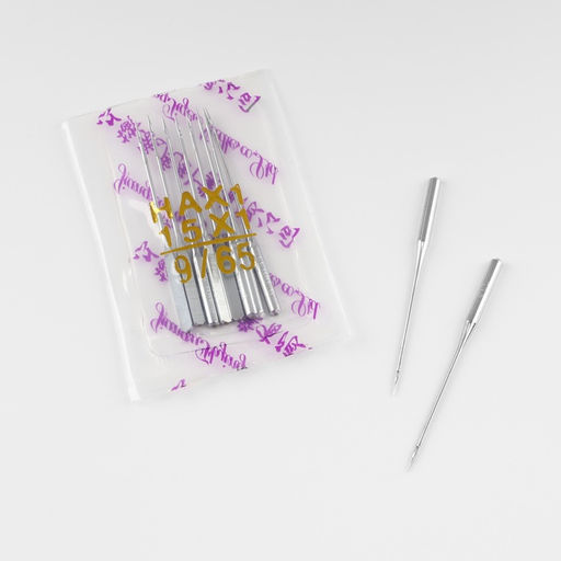 Цена за 10 шт. Иглы для бытовых швейных машин, универсальные, №65/9