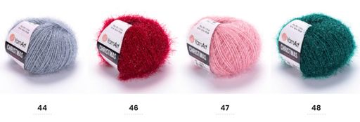 Цена за 10 мотков пряжи Christmas