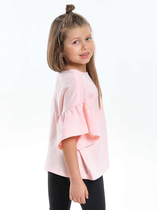 Футболка подростковая одежда UD 7909 крем-розовый - Mini maxi фото 8