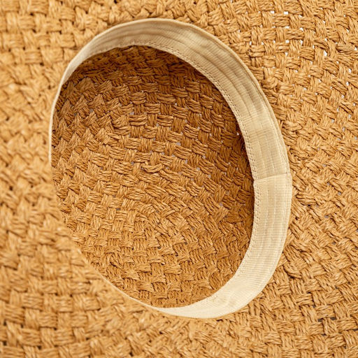 Шляпа женская MINAKU Summer mood, размер 56-58, коричневая