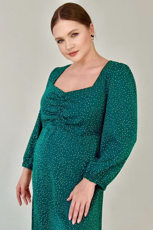 Платье Luxury Moda 1371 зеленый