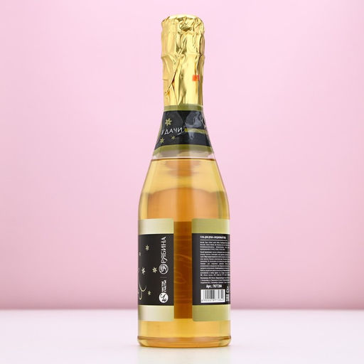 Гель для душа шампанское С новым годом, 500 мл, аромат цветочной композиции, Чистое счастье  фото 5