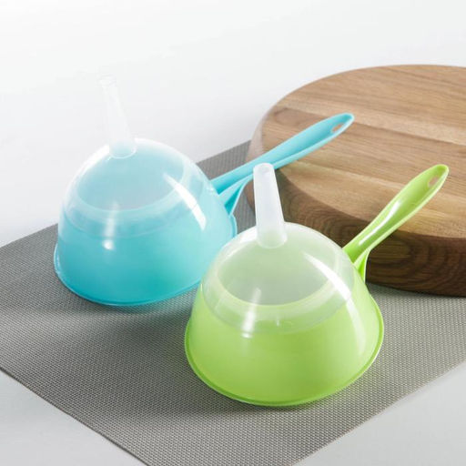 Цена за 2 шт. Воронка-сито пластиковая Комбо, 24,51214,5 см, цвет МИКС - Simaland фото 5