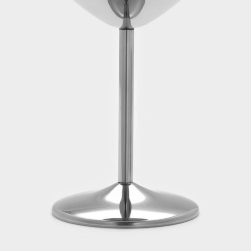 Бокал для вина Magistro, 500 мл, 21×9,5 см, нержавеющая сталь, серебряный