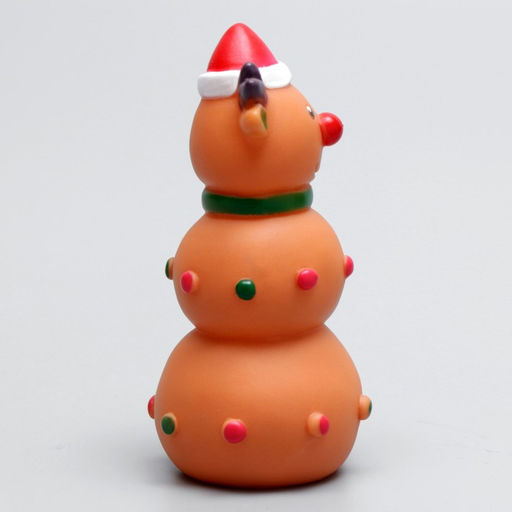 Игрушка для собак пищащая Оленёнок 3Х,12?6 см - Пижон фото 3