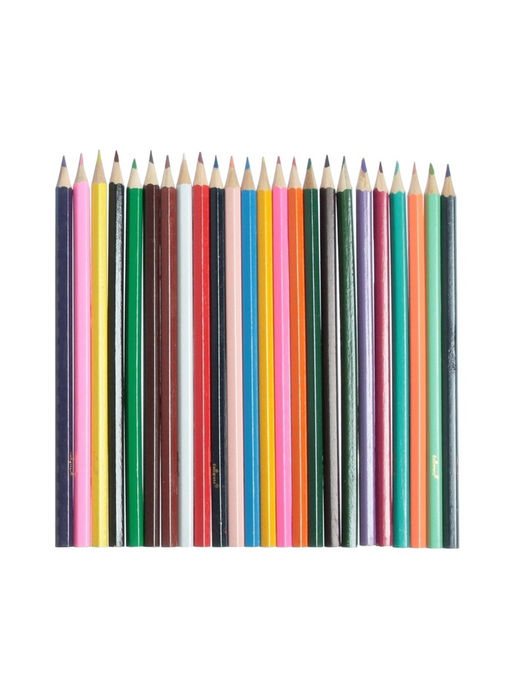 Карандаши Calligrata «Машинка», цветные, 24 цвета