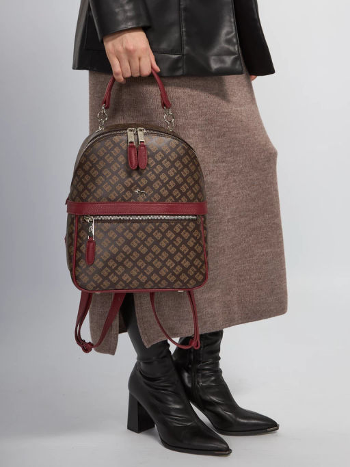 Сумка Labbra L-HF4043 coffee-l.cacao/tomato  фото 20