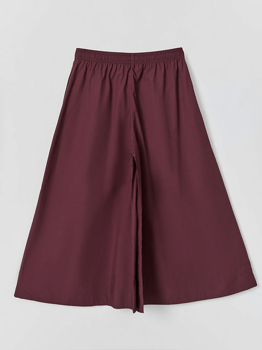 Брюки кюлоты женские бордовые - Mark formelle фото 7