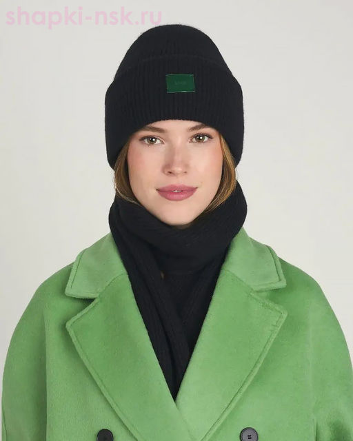 1001 KWH Комплект женский (колпак+шарф) (56-58)