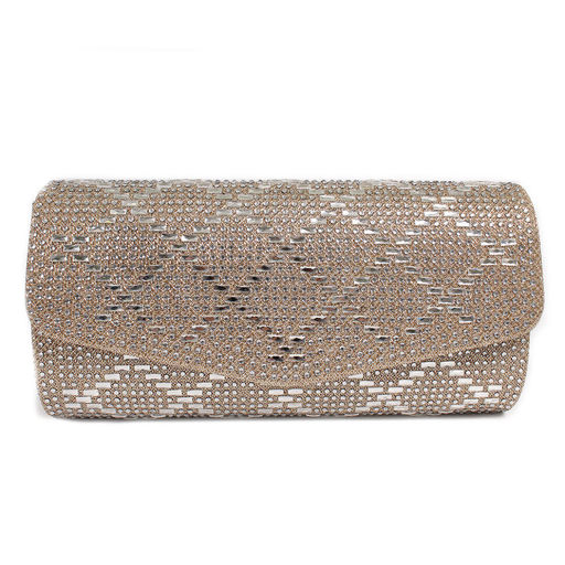 YT Женский вечерний клатч Silver AG13579 - SILVER ROSE фото 4