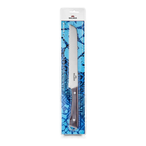Нож для хлеба Walmer Wenge 20 см, цвет темное дерево  фото 4