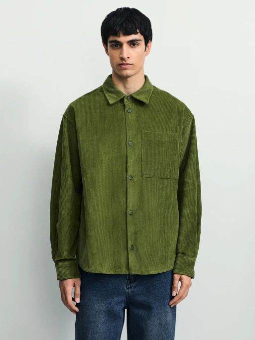 Вельветовая рубашка / Zarina  фото 3